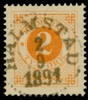 F40. HALMSTAD 2.9.1891. Felfritt prakt-lyxexemplar!