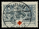 F190. Lyxstämplat ex TURKU.