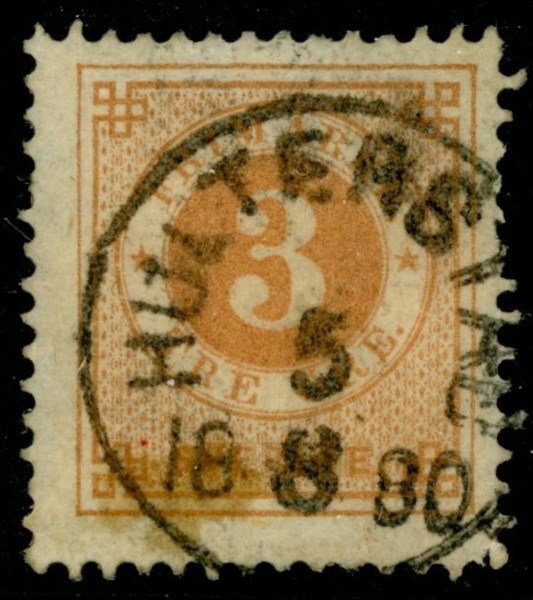 F28. HULTERSTAD 5.8.1880. Ngt ofräscht, behöver tvättas. Postal 150 kr