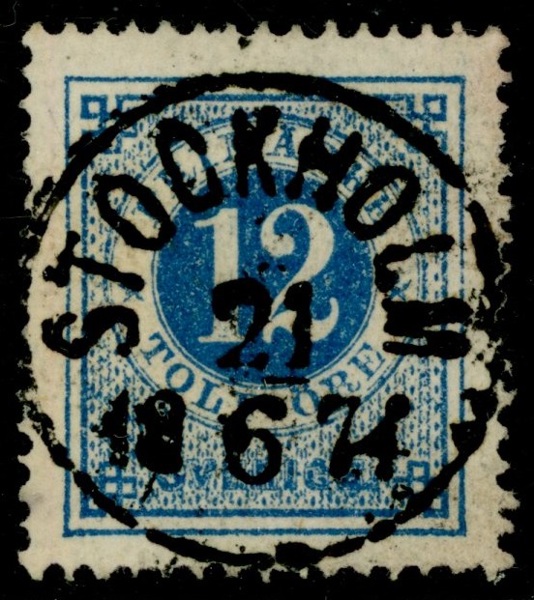 F21. STOCKHOLM 21.6.1874. Lyx!