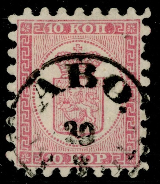F4C1. En kort tand. Praktstämplat ex. F 250 kr+