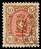 F26. Stämplat fräscht ex av högvalören 10 Mk. F 5500 kr