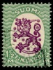 F129W4. Stpl ex med vm posthorn i position 4. F 400 kr