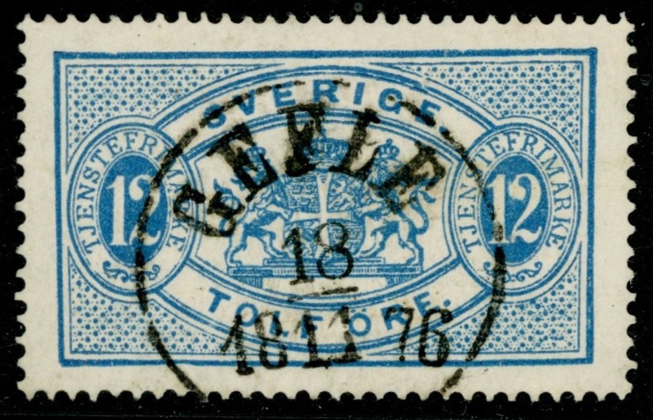 Tj5. GEFLE 13.11.1876. Prakt-lyxexemplar!