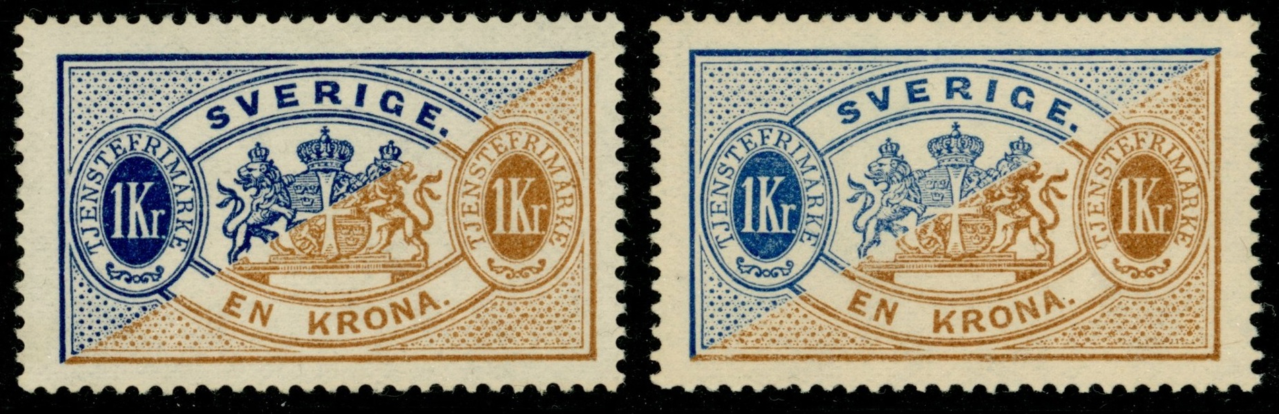 Tj24B. Två postfriska ex, prakt-lyx.