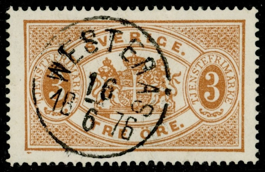 Tj1. WESTERÅS 16.6.1876. Praktexemplar!