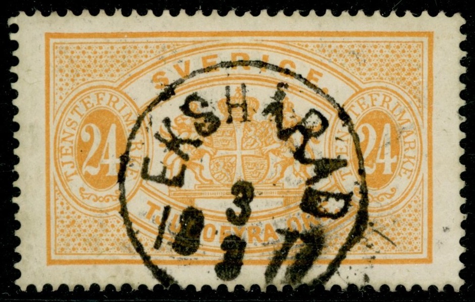 Tj7. EKSHÄRAD 3.3.1877. Praktexemplar!