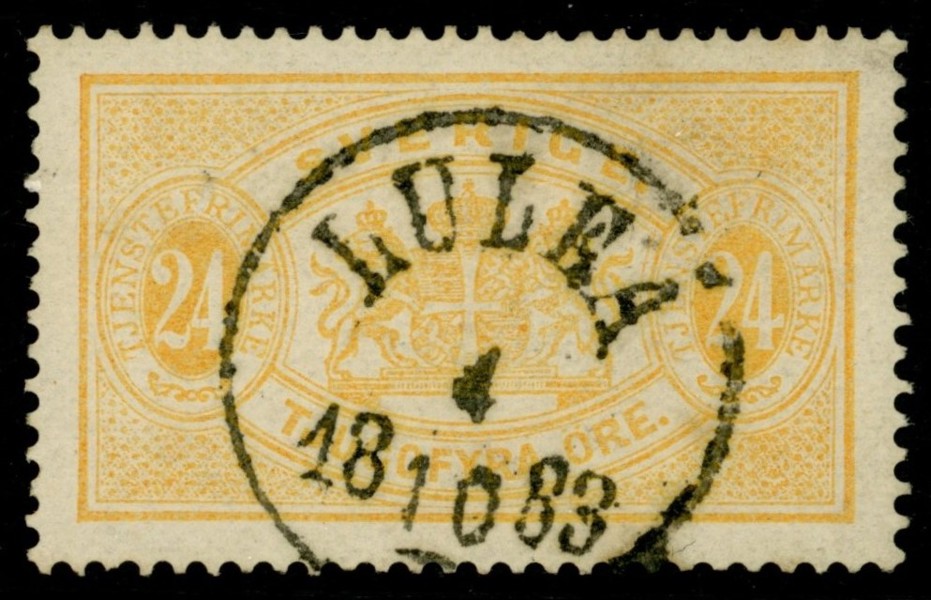 Tj20. LULEÅ 4.10.1883. Praktexemplar!