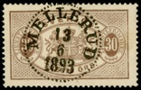 Tj21. MELLERUD 13.6.1893. Praktexemplar!