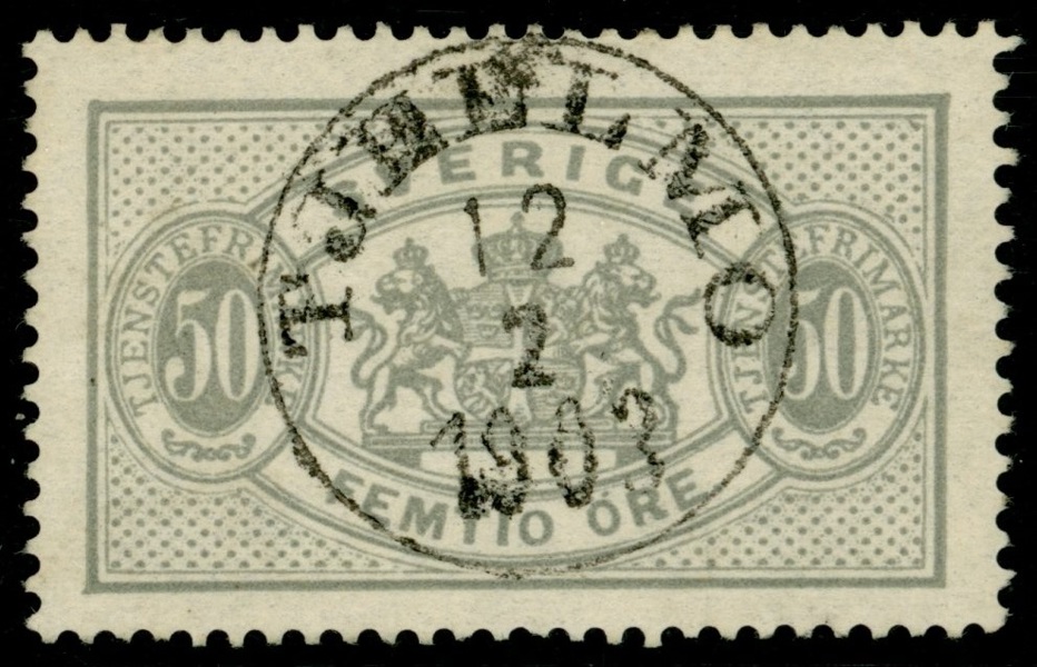 Tj23. TJELLMO 12.2.1903. Praktexemplar!