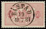 Tj22A. BÅSTAD 19.7.1887. Praktexemplar!