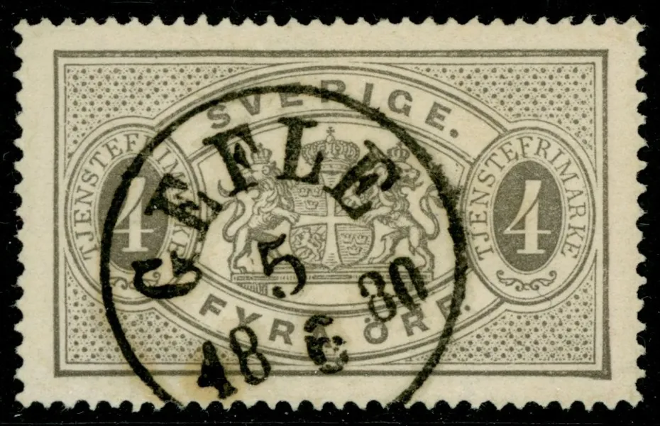 Tj2. GEFLE 5.6.1880. Praktexemplar!