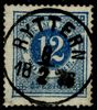 F21. RYTTERN 8.2.1876. Lyxstämpel, obet ktt. Postal 1200 kr