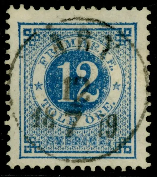F32. ÅBY 12.7.1879. Lyxexemplar!