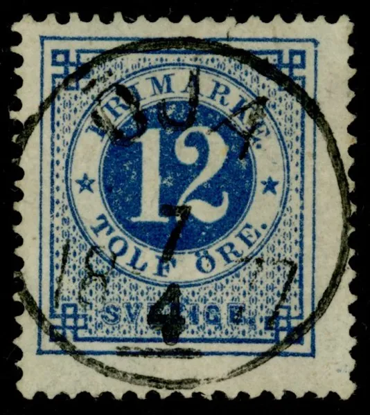 F21. ÖJA 7.4.1877. Postal 500 kr