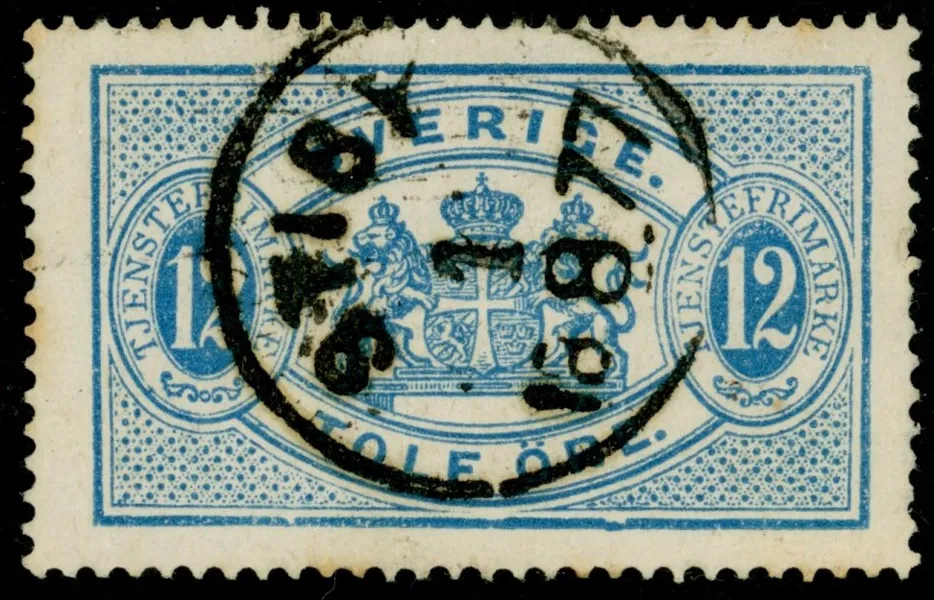 Tj5. STIBY 1.8.1877. Bättre stämpel.