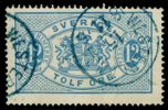 Tj5. WESTERLANDA 15.11.1876 i blå färg, omvänd.