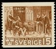 F328Av2. Postfriskt ex med plåtsår i "R"