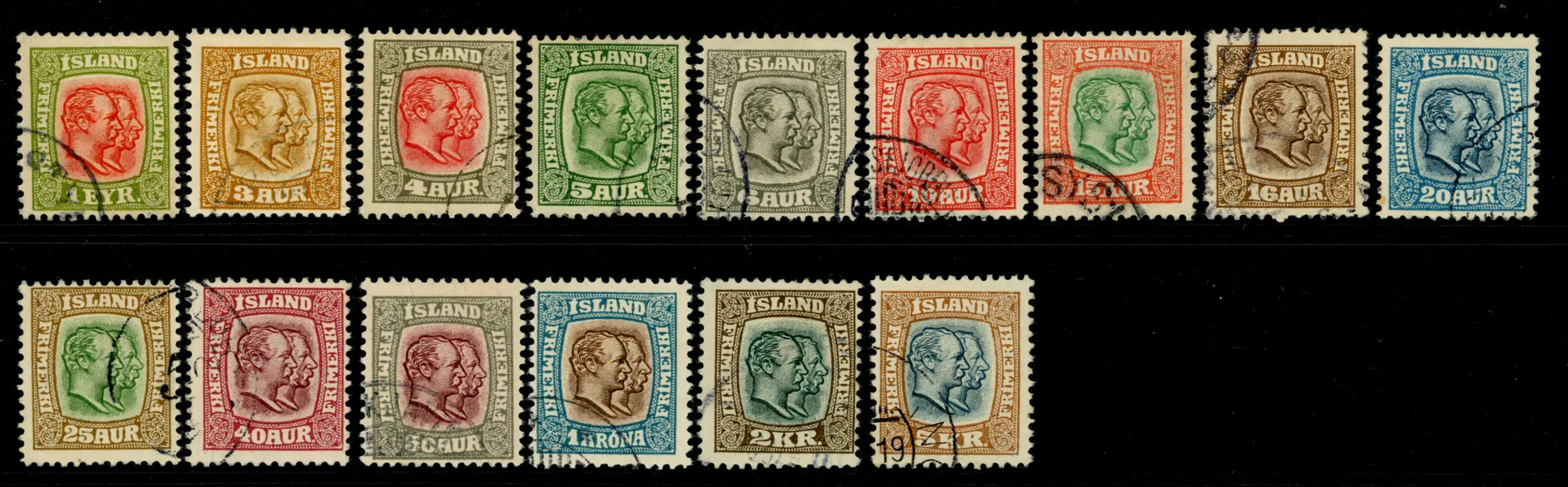 F76-90. Stämplad hel serie. F 4800 kr