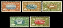 F189-93. Ostämplad serie. F 1700 kr