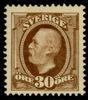 F58vm2. Postfriskt ex med del av två vm kronor horisontellt. F 1800 kr