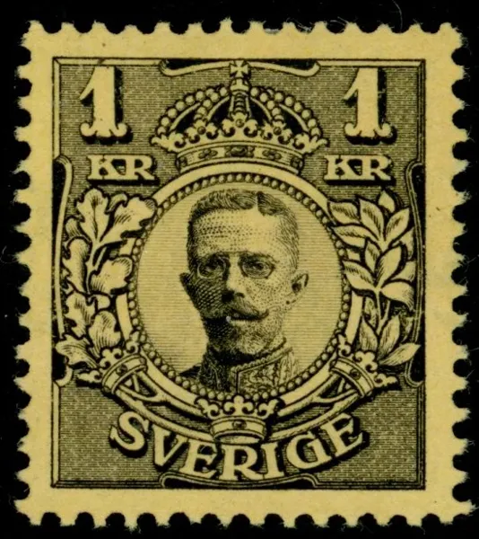 F77vm2. Postfriskt lyxexemplar med delat vm. F 2900 kr+