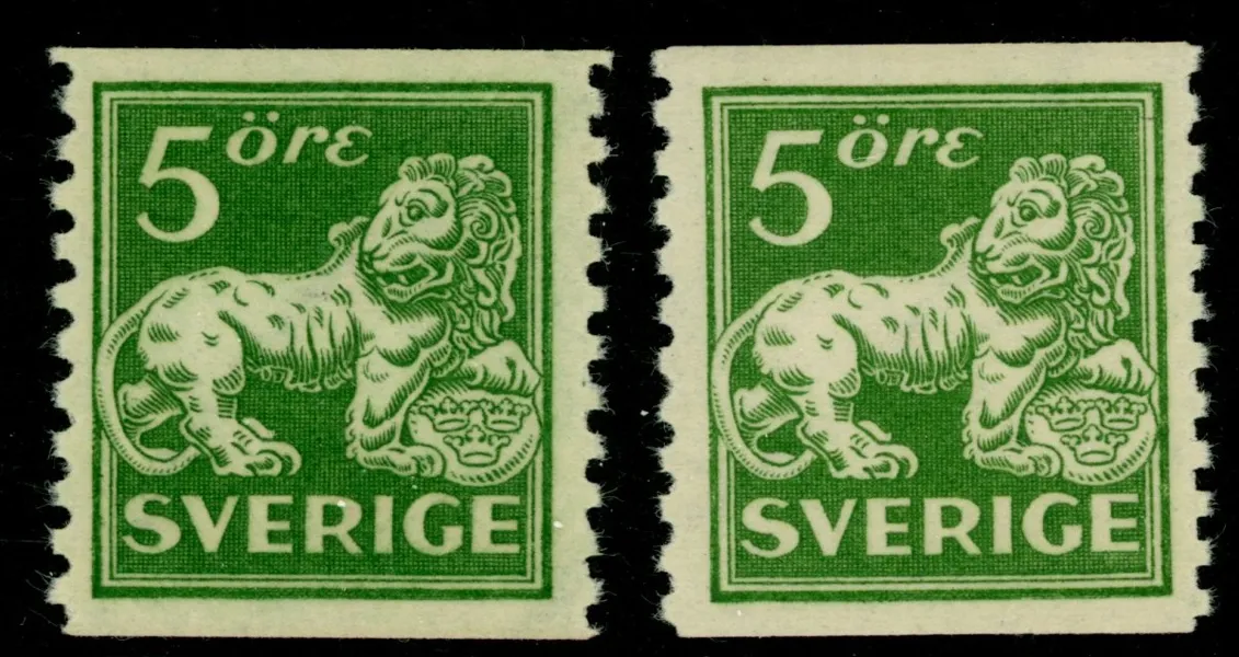 F143Acc. Lot två märken med vm cc i lite olika nyans.