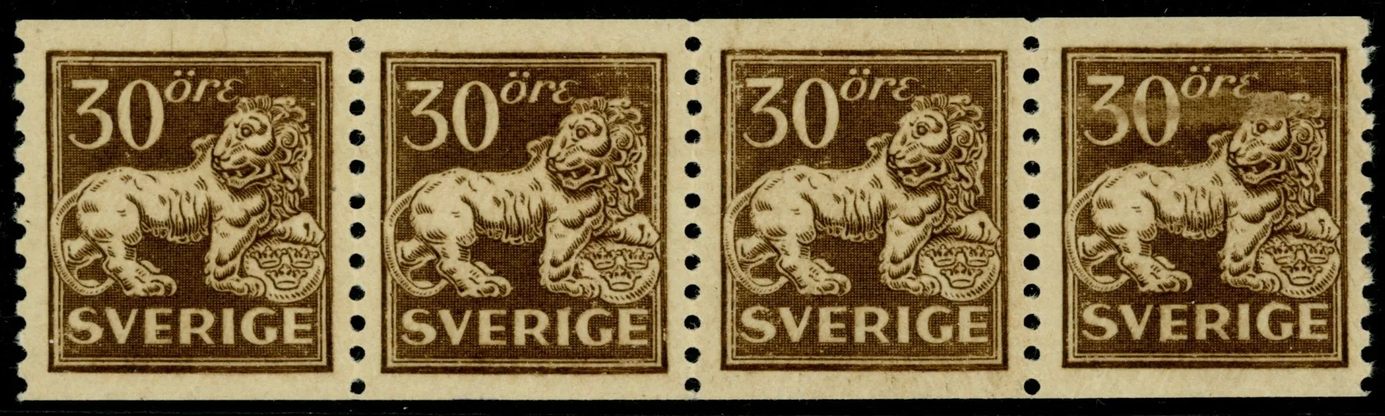 F148A agry-ppr. Postfriskt prakt-4-strip.