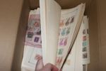 BELGIEN. Samling/parti klassiskt och fram till ca 1970-tal på en stor mängd lösa blad och ett insticksalbum. Ger ett lite rörigt men spännande intryck, finns säkert fyndchanser här!