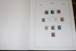BELGIEN. Samling stämplat i 5 KABE-album, 1849 fram till 1997. Hyfsat besatt samling generellt, dock med många märken urplockade så det är även många luckor. Se ett antal bilder för egen uppfattning.
