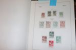 BELGIEN. Samling stämplat i 5 KABE-album, 1849 fram till 1997. Hyfsat besatt samling generellt, dock med många märken urplockade så det är även många luckor. Se ett antal bilder för egen uppfattning.