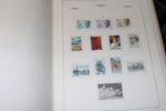 BELGIEN. Samling stämplat i 5 KABE-album, 1849 fram till 1997. Hyfsat besatt samling generellt, dock med många märken urplockade så det är även många luckor. Se ett antal bilder för egen uppfattning.