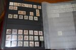 Välfylld lagerbok 1855-1930 med många bättre märken i antal. 