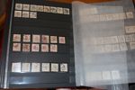 Välfylld lagerbok 1855-1930 med många bättre märken i antal. 
