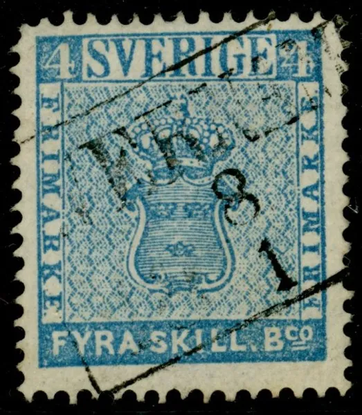F2. WERNAMO 8.1.185X 4-kant, kht. Postal 2000 kr 