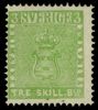 F1E3. Ostämplat fint ex av tredje eftertrycket. F 8500 kr