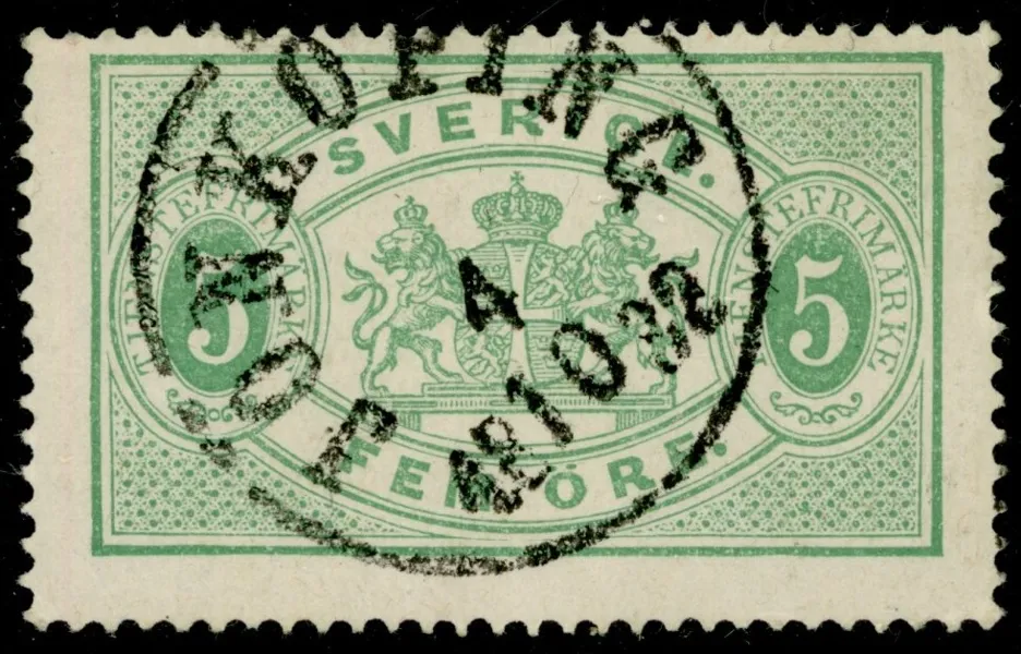 Tj3. JÖNKÖPING 4.10.1882. Fräscht ex.