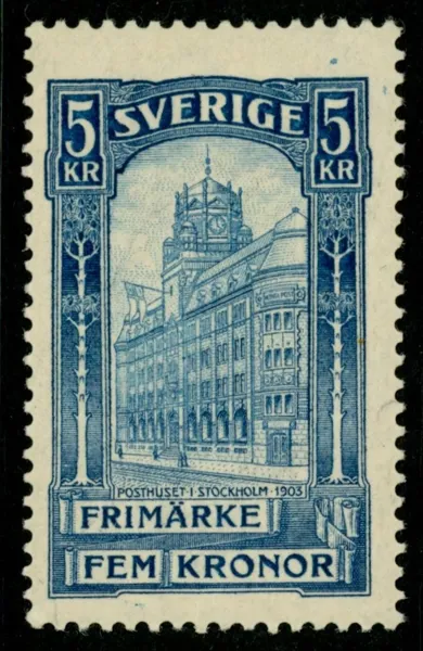 F65. Ostämplat fint ex. F 1900 kr 