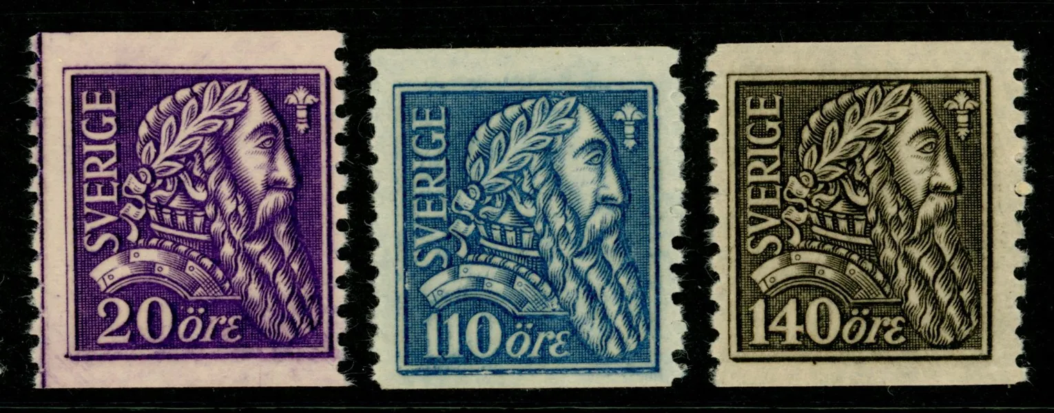 F153-55. Postfrisk serie. F 2650 kr