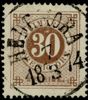 F25. HEDEMORA 7.3.1874. Obet kort tandspets. I mitt tycke ett praktex.