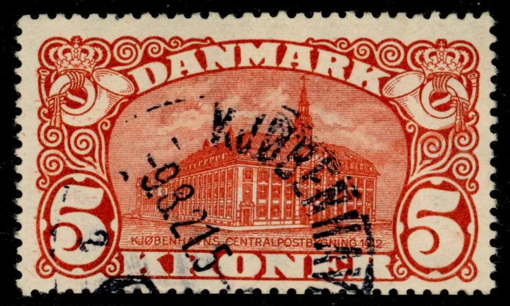 F121. Stämplat ex med vm kors. F 1400 kr