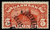 F121. Stämplat ex med vm kors. F 1400 kr