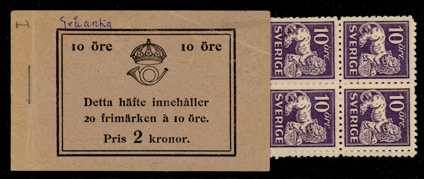 H18I O. Ovanligt häfte, dock omslag med anm. F 3200 kr
