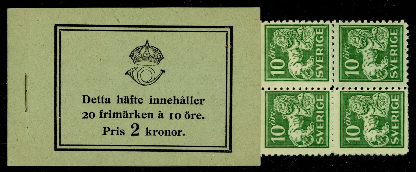 H15Bb. Fräscht häfte med vm cx. F 18000 kr