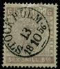 F3. Vacker 6 sk bco stpl STOCKHOLM 13.10.1856, dock rep,