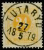F34b. Prakt-lyxexemplar TUTARYD 27.5.1879. Sign O.P.