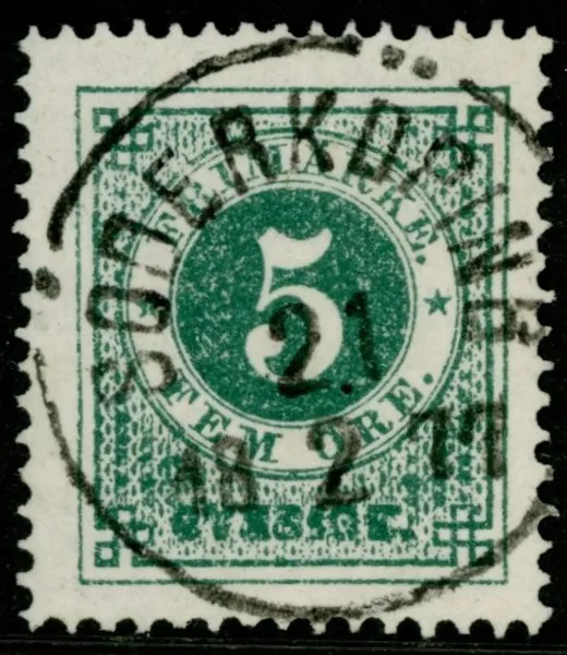 F19h. SÖDERKÖPING 21.2.1877. Praktexemplar sign O.P. 