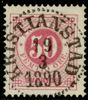 F48. KRISTIANSTAD 19.3.1890. Praktexemplar!