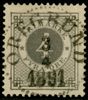 F42. ÖREGRUND 3.4.1891. Lyxexemplar!