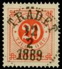 F46. TRÄDET 12.2.1889. Lyxexemplar!